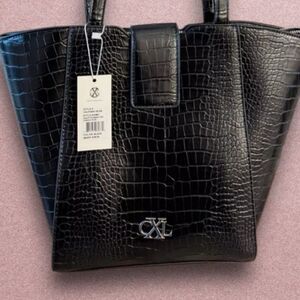 CXL GALETTE WAVE TOTE BY CHRISTIAN LACROIX IN BLACK